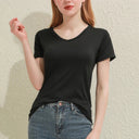 Women’s Classic Cotton T-Shirt – Casual Round Neck Basic